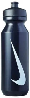 Produktbild von Nike - Wasserflasche "Big Mouth", Logo, 950ml PP537 (Einheitsgröße) (Schwarz)