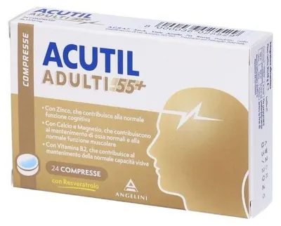 Imagen del producto de Acutil Adulto 55+ 24 Comprimidos