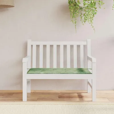Obrázek produktu pro vidaXL Polštářek na zahradní lavici se vzorem listů 120x50x4 cm Oxfordská tkanina