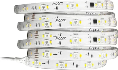 Obrázok produktu pre Aqara LED Strip T1 Extension 1m, Univerzálny svetelný pásik, Prostredie, Vnútorná / vonkajšia, Biela, IP44, Multi