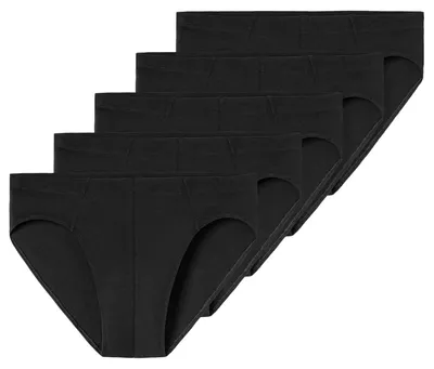 Obrázek produktu pro UNCOVER by SCHIESSER pánské slipy, 5-pack - Supermini, jednobarevné, černé L