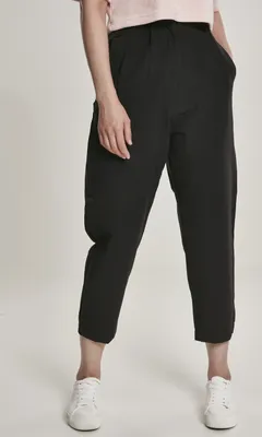 Produktbild von Urban Classics Damen Hose Ladies High Waist Cropped Pants Black-XL