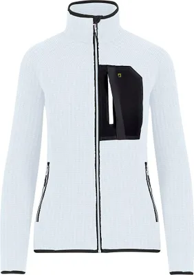 Produktbild von Karpos Rocchetta Evo Fleece Mit Durchgehendem Reißverschluss Weiß S Damen Weiß S