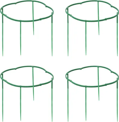 Produktbild von Pflanzenstützkäfig, Gartenring, Pflanzenstützrahmen, kleine Pflanzenkäfige für Tomatenspalier, Kletterpflanzen, Blumen