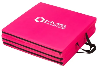 Obrázek produktu pro Gymnastická skládací matrace, 1800x600mm, růžová