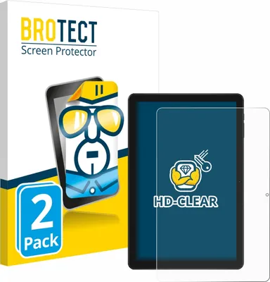 Produktbild von 2x Für Doogee T10W Schutzfolie BROTECT Displayschutz Display Schutz Folie Klar Transparent