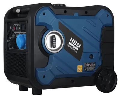 Produktbild von HBM Inverter-Generator mit 327 cm³ Benzinmotor, 230 V, 6500 W