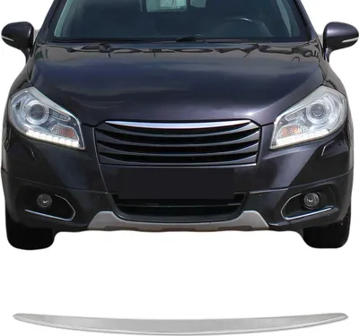 Zdjęcie produktu dla Listwy osłony chłodnicy Listwy osłony chłodnicy do Suzuki SX4 S-Cross 2013-2025 chrom srebrny