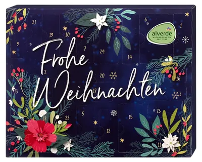 Produktbild von alverde Naturkosmetik Adventskalender 2026 – 24-tlg. vegane Pflege