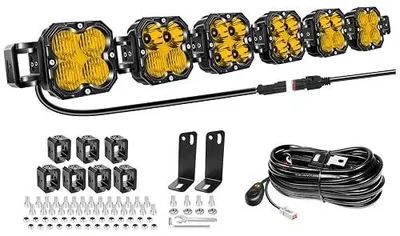 Zdjęcie produktu dla Listwa LED 28 cali 120W 10000LM oświetlenie offroad samochód
