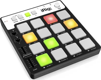 Produktbild von IK Multimedia iRig Pads, 21 Schlüssel, 190 mm, 205 mm, 23 mm, 547 g, USB