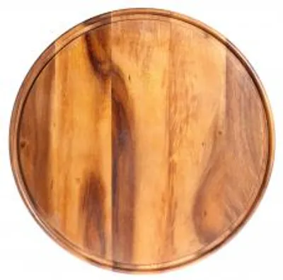 Immagine prodotto di H&H Piatto In Legno Scuro Cm46