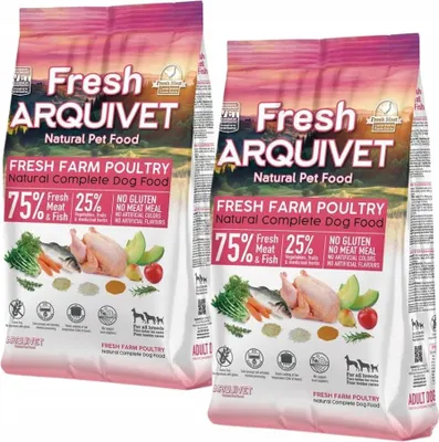 Produktbild von ARQUIVET Fresh Chicken and oceanic fish - Trockenfutter für Hunde - 2 5 kg