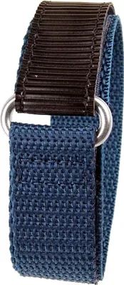 Produktbild von Minott Textil Klettband schwarz/blau 16mm mit Klettverschluss 19137