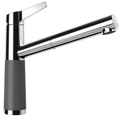 Produktbild von SCHOCK Niederdruck Armatur SC-510 in STONE mit Brauseauslauf / CRISTADUR®