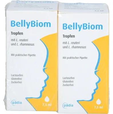 Zdjęcie produktu dla Krople BellyBiom wspomagają rozwój flory jelitowej dziecka od urodzenia, 15 ml kropli