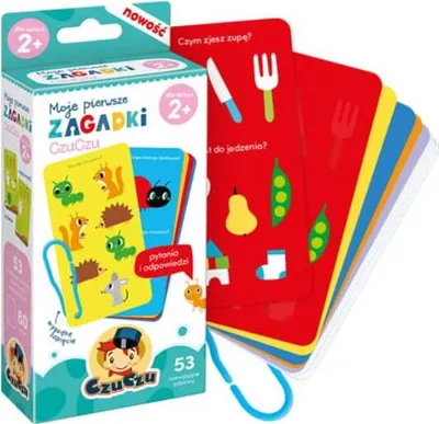 Zdjęcie produktu dla Moje pierwsze zagadki CzuCzu 2+
