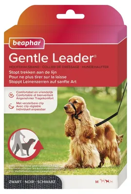 Produktbild von Beaphar Gentle Leader® schwarz, Größe: M