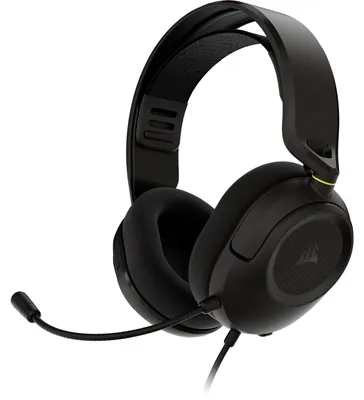 Produktbild von Corsair HS35 v3, Kabelgebunden, 20 - 20000 Hz, Gaming, 230 g, Kopfhörer, Schwarz