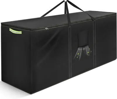 Produktbild von Gartenkissentasche 175 x 55 x 75 cm, 420D Oxford-Gewebe, wasserdicht, UV-beständig, für Gartenmöbel