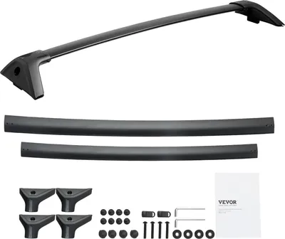 Zdjęcie produktu dla Uchwyty relingi dachowe Rav4 2019-23 aluminiowe z zamkiem 118 kg bagaż