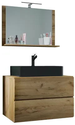 Produktbild von 3-tlg Waschtisch Badmöbel Lendas 80 cm M