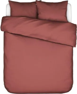 Produktbild von Essenza Satin Bettwäsche-Garnitur Minte  Farbe Dusty rose Größe 135x200+80x80