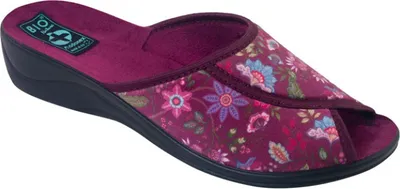 Produktbild von Damenhausschuhe ADANEX Silvia 29165 Burgund