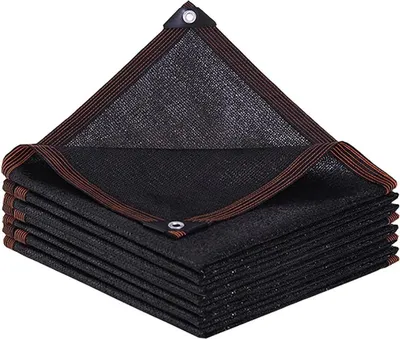 Produktbild von BCBIG Sonnensegel-Rechteckig Schwarz 2x6m UV-Schutz Atmungsaktiv