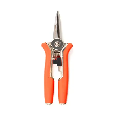 Produktbild von Feinschnitt Edelstahl Gartenschere 16 cm Blumen Pflanzen Schere Pflanzenschere Trimmerschere Rosenschere