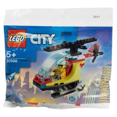 Immagine prodotto di LEGO 30566 Elicottero dei vigili del fuoco della città