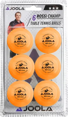 Produktbild von JOOLA Tischtennisbälle Rossi Champ 6er Orange - 44301