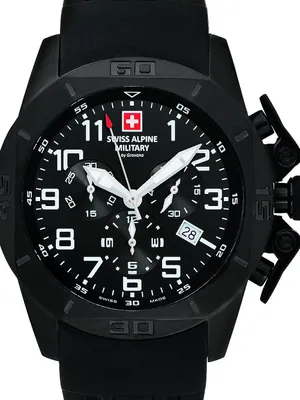 Obrázok produktu pre Swiss Alpine Military 7063.9877 Chronograf pánske hodinky 45mm 10ATM