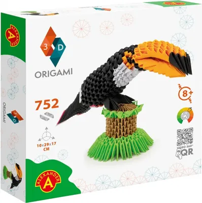 Produktbild von Origami 3D Tukan 25583