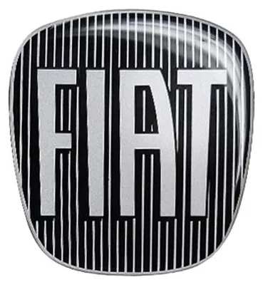Immagine prodotto di Adesivo Fiat 3D di ricambio logo nero per Grande Punto posteriore