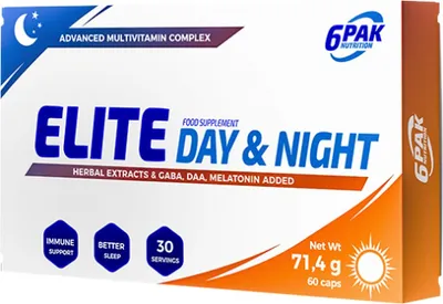 Produktbild von 6PAK Nutrition | Elite Day & Night | Advanced Multivitamin Complex
