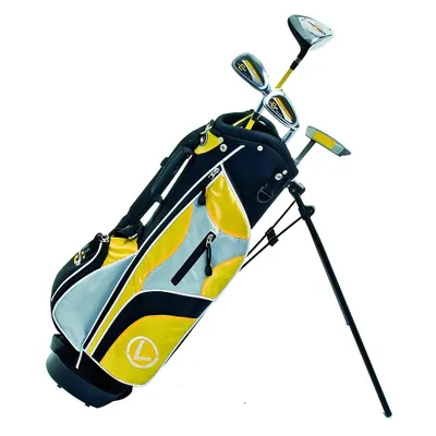 Produktbild von Longridge Junior Golfset Challenger 4 Schläger schwarz-gelb ab 4 Jahren