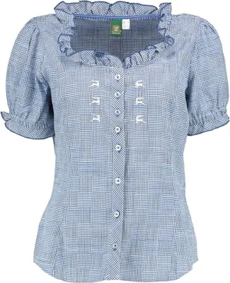 Produktbild von Trachtenbluse Editha jeansblau 38