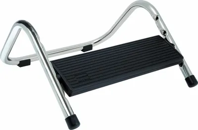 Produktbild von Soennecken Fußstütze 2264 Stahlrohr 4-fach höhenverstellbar chrom