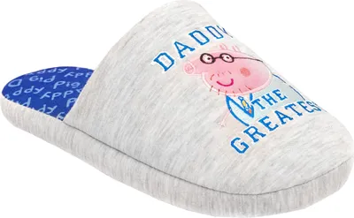 Produktbild von Prasátko Peppa - Pánské pantofle "Daddy" NS6768 (40,5 EU - 42 EU) (Grey/Blue/Pink)