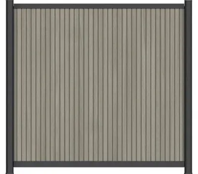 Obrázek produktu pro Plotová sada KONSTA WPC Verto Rhombus 186,5 × 180 cm béžová bez sloupků