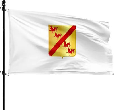 Produktbild von Gemeindefahne Engis, 90 x 150 cm, Polyester, für Fahnenmast