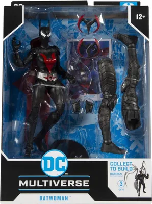 Obrázok produktu pre DC Multiverse, Batwoman Batman Beyond,Collect To Build, akčná figúrka s kĺbmi, obchodnou kartou a doplnkami, McFarlane