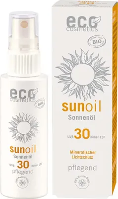 Produktbild von Eco cosmetics ECO Sonnenöl LSF 30 Hoher Lichtschutz wasserfest Bio 50ml