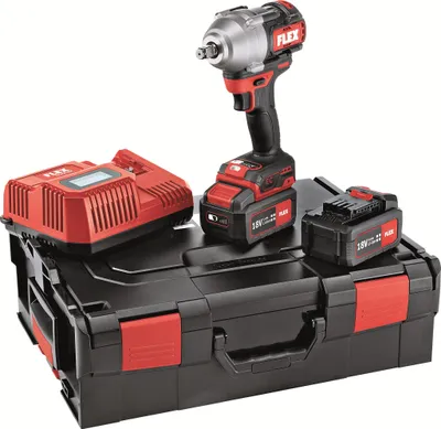 Produktbild von FLEX Akku-Schlagschrauber IW 750 1/2" 750-EC/5.0 Set - 530233
