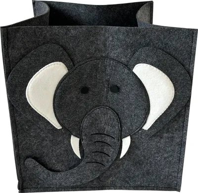 Produktbild von Aufbewahrungskorb Elefant eckig