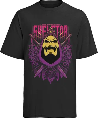 Produktbild von Retro Skeletor Skeleton Face He Man Masters of Universe 1980 Koszulka męska Prince Adam S-XXXL