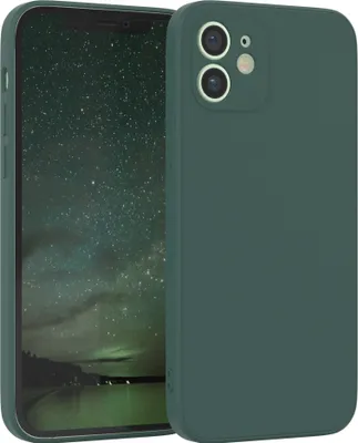 Produktbild von EAZY CASE - TPU Hülle für Apple iPhone 12, TPU Case stoßfeste Handyhülle, weiches Cover mit Kameraschutz, Silikonhülle in Grün