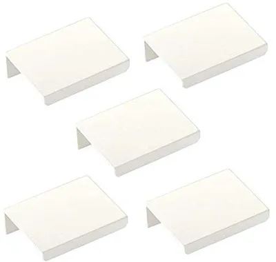 Imagen del producto de Juego de 5 barras de soporte blancas de 50 mm para uso versátil en el hogar