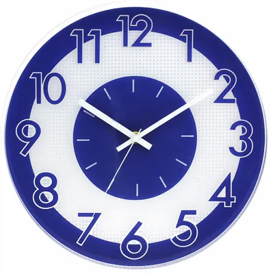 Obrázok produktu pre Nástenné hodiny MPM, 3234.30 - modrá, 30cm